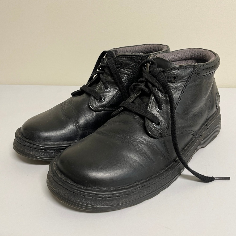 Dr. Martens Griffin Black Leather Chukka Boots Mens 11 Grunge Alt Ankle Utility